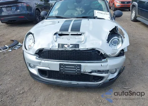 2013 Mini Roadster Cooper S from USA, damaged, VIN WMWSY3C52DT565412